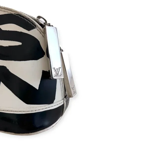 LOUIS VUITTON Graffiti Alma Horizontal Bag - Stephen Sprouse Limited Edition - Picture 9 of 14